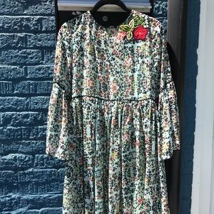 Floral dress from Anthropologie
